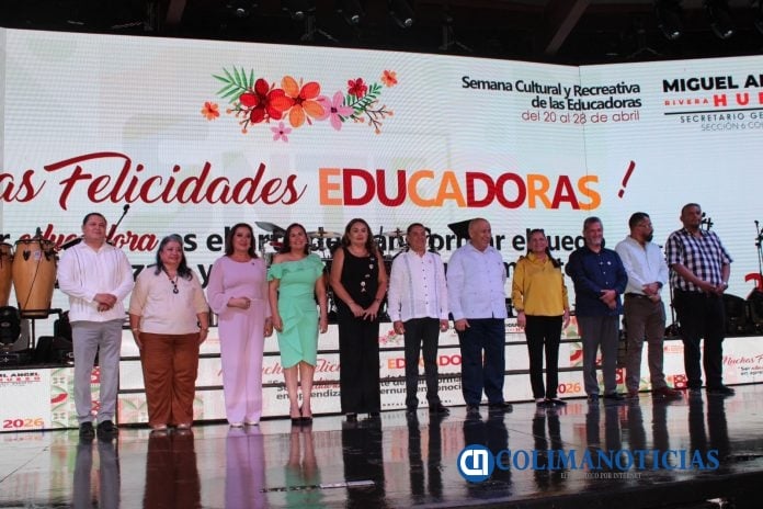 Reconoce el SNTE 6 del SNTE a las Educadoras y Educadores de Colima (2)