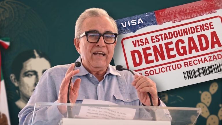 El periódico Los Angeles Times; revela una supuesta revocación de la Visa al Gobernador de Sinaloa, Rubén Rocha