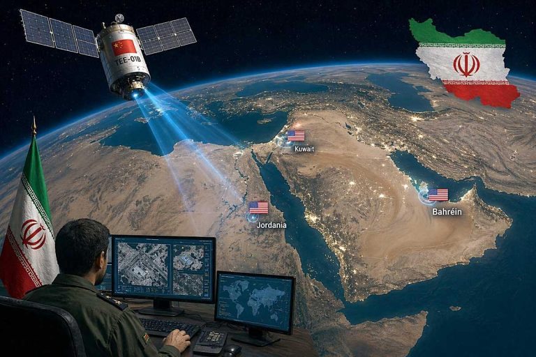Irán habría utilizado un satélite espía chino para vigilar bases militares de EE. UU.