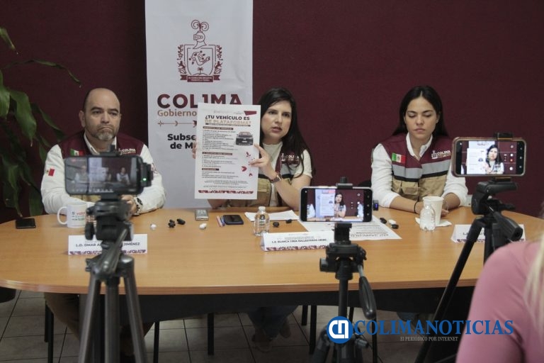 Subsemov Colima anuncia Programa de Regularización para Transporte por Plataformas