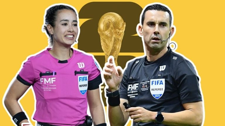 Katia Itzel García y César Arturo Ramos son designados en el arbitraje central para el Mundial 2026