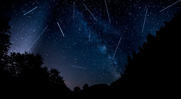 lluvia de estrellas líridas