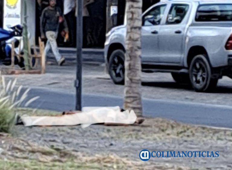 Asesinan a un masculino en la zona de El Tajo del centro de Manzanillo