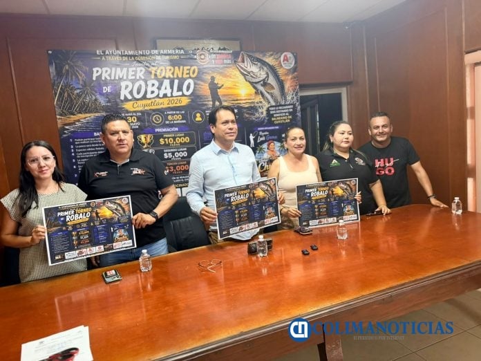 Anuncian en Cuyutlán el primer torneo de pesca de róbalo
