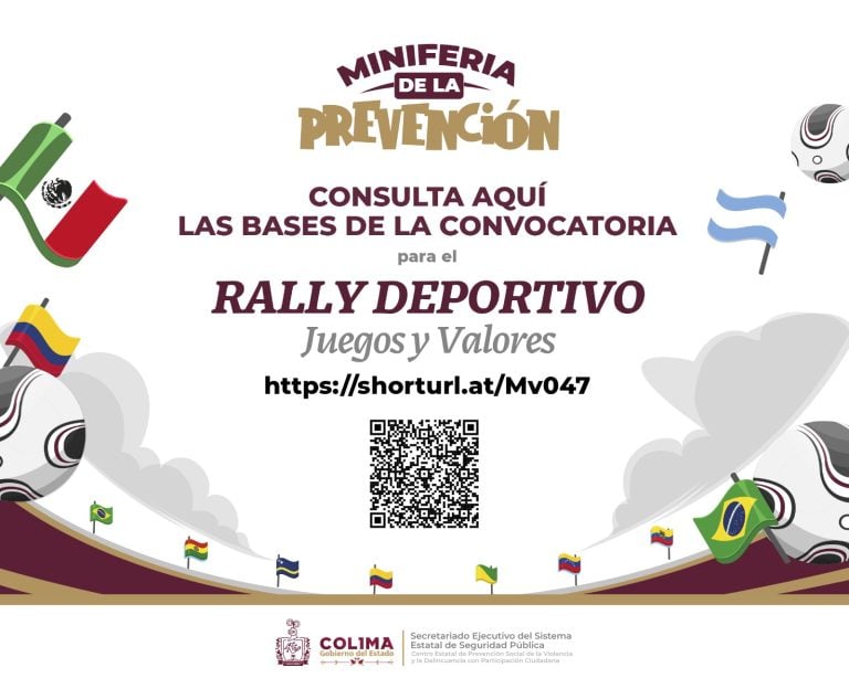 CEPS realizará Mini Feria de la Prevención con rally deportivo “Juegos y Valores” rumbo a la Copa Mundial FIFA 2026