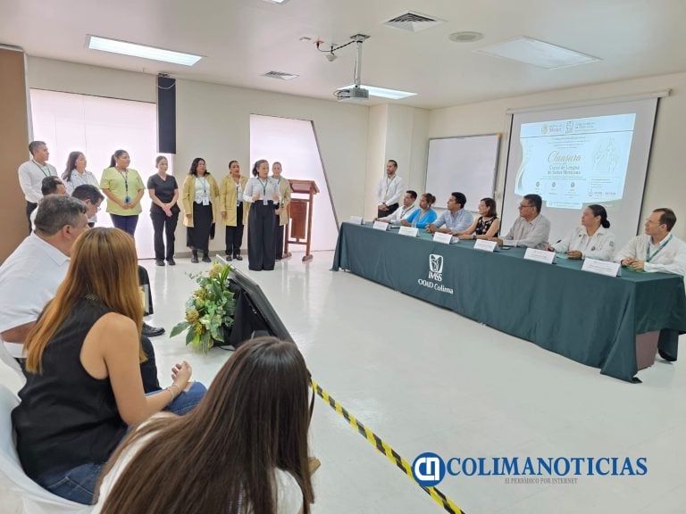 Clausura IMSS Colima capacitación en Lengua de Señas Mexicana para fortalecer atención incluyente