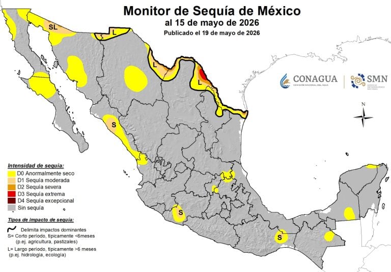 Colima libre de sequía, pese a la ola de calor