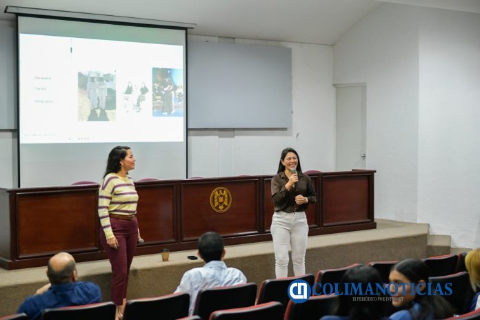 Creadoras de la empresa María Amores dictan conferencia_a