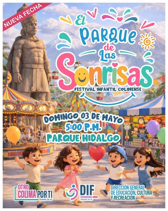 DIF Municipal Colima celebra a la niñez de Colima con “El Parque de las Sonrisas”