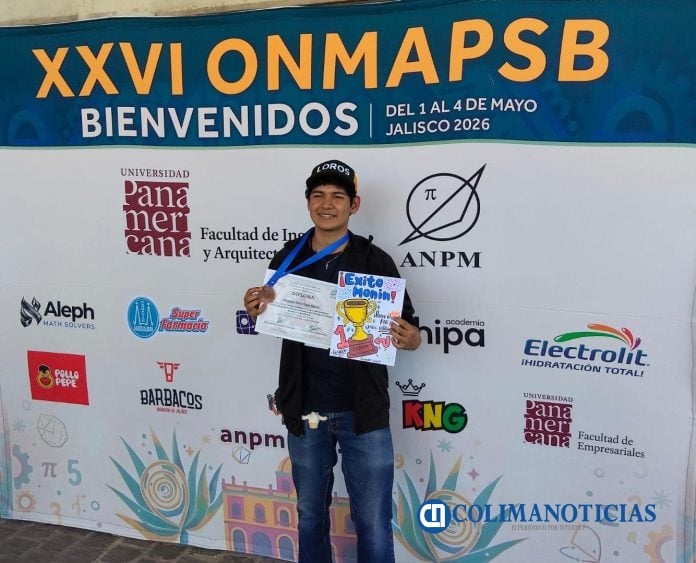 Destaca Colima en 26 Olimpiada Nacional de Matemáticas 2026_Abraham