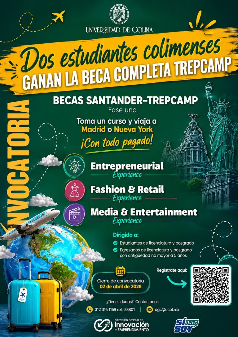 Dos estudiantes de la UdeC ganan beca completa en el programa internacional “Entrepreneurial, Fashion & Media Experience