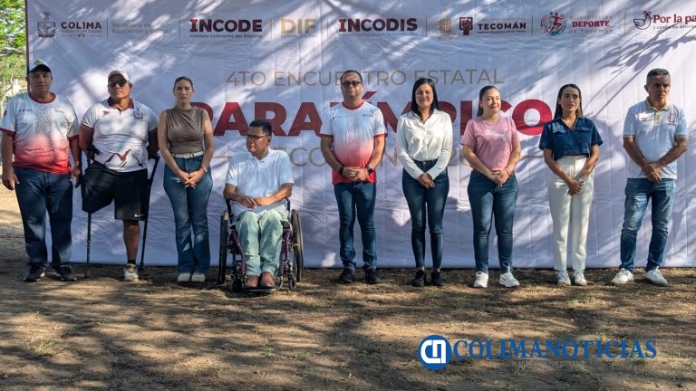 Con éxito se realiza el 4° Encuentro Estatal Paralímpico en Tecomán