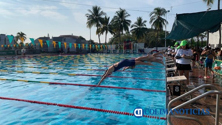 Estado de Colima recibe más de 700 promesas de la natación mexicana en el Grand Prix Kids