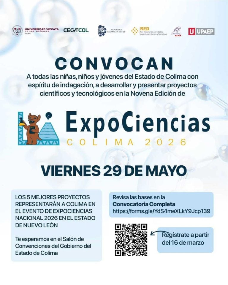 Cecytcol llevará a cabo la 9ª ExpoCiencias Colima, este viernes
