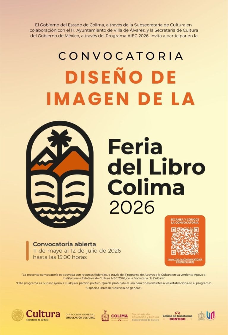 Subsecretaría de Cultura abre tres convocatorias para participar en la Feria del Libro Colima 2026