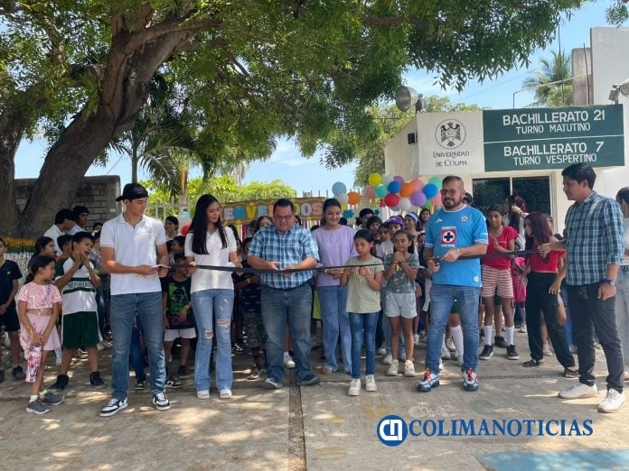 Festejan a 123 niños de la Primaria Independencia, en Armería