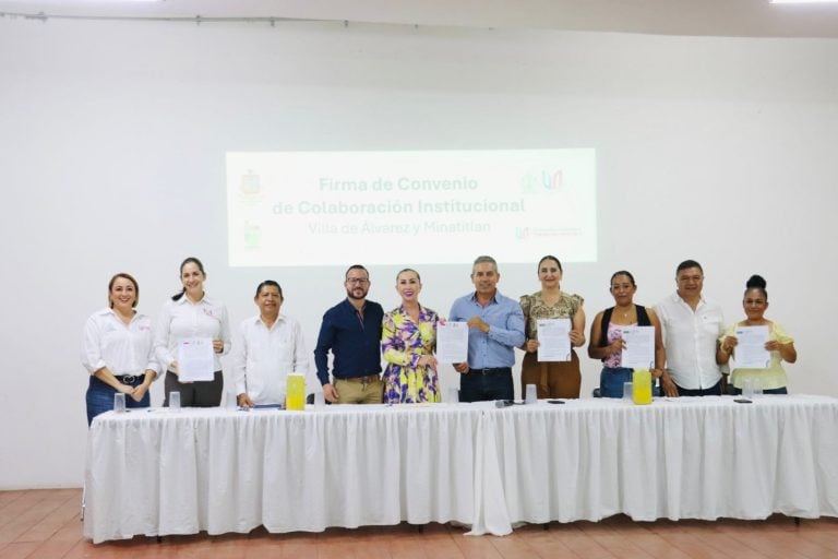 Firman Convenio Minatitlán y VdeA para fortalecer acciones de gobierno