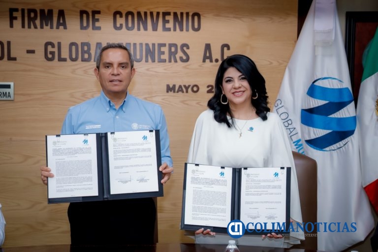 Firman convenio de colaboración UdeC-GLOBALMUNERS A.C.