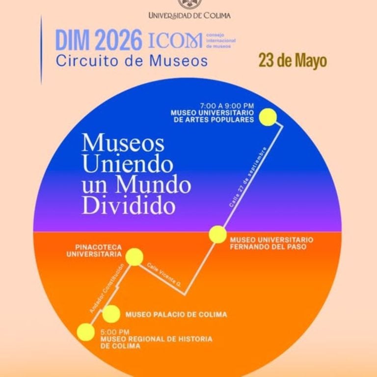 Invita UdeC a vivir el Día Internacional de los Museos 2026 con actividades culturales y un recorrido museal por el centro