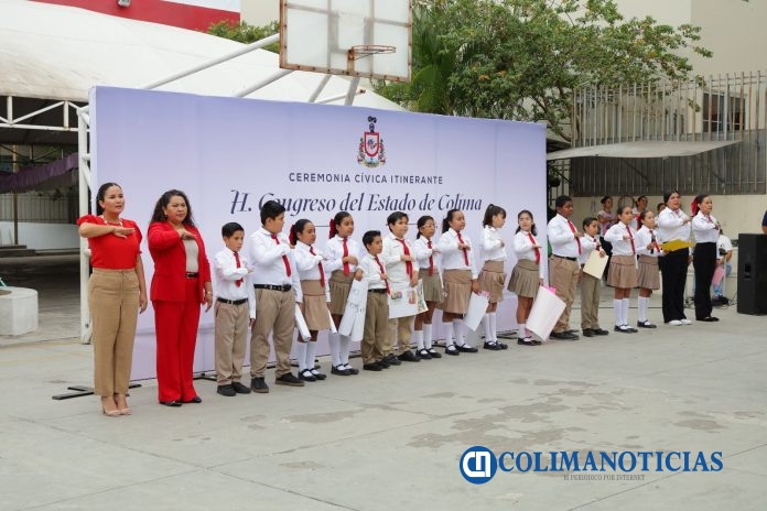 Lleva Congreso del Estado ceremonia itinerante de mayo al CENDI “Tierra y Libertad” de Colima