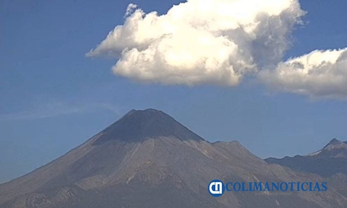 Mantiene Volcán de Colima estabilidad y baja actividad UEPC