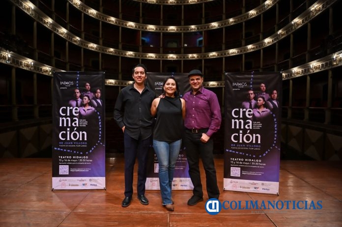 Pathos Teatro y Cultura Colima estrenarán la obra ‘Cremación’ de Juan Villoro, 15 y 16 de mayo