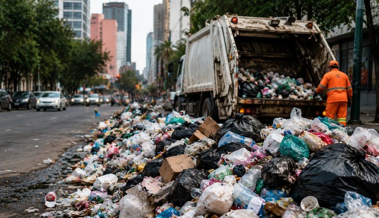 México produce más de un kilo de basura por habitante al día y enfrenta un desafío ambiental creciente