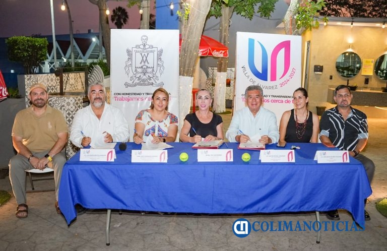 Signan alianza Villa de Álvarez y QR Fitness por la salud física