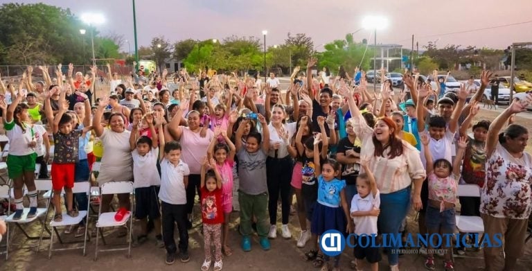 La diputada local Sofía Peralta lleva su informe de labores a las colonias y fortalece el contacto directo con las familias de Villa de Álvarez