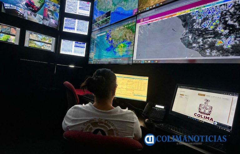 Fortalece UEPC Colima acciones preventivas ante temporada de huracanes 2026 que inicia este viernes