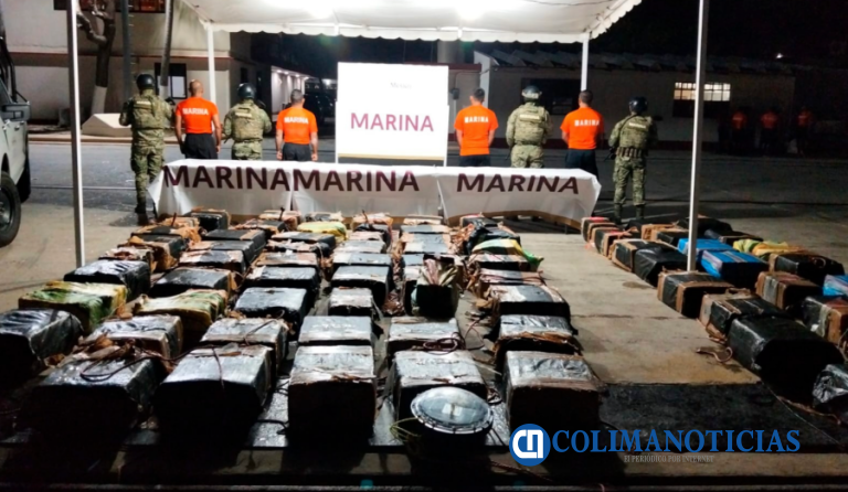 Asegura Marina dos toneladas de cocaína en el Golfo de Tehuantepec
