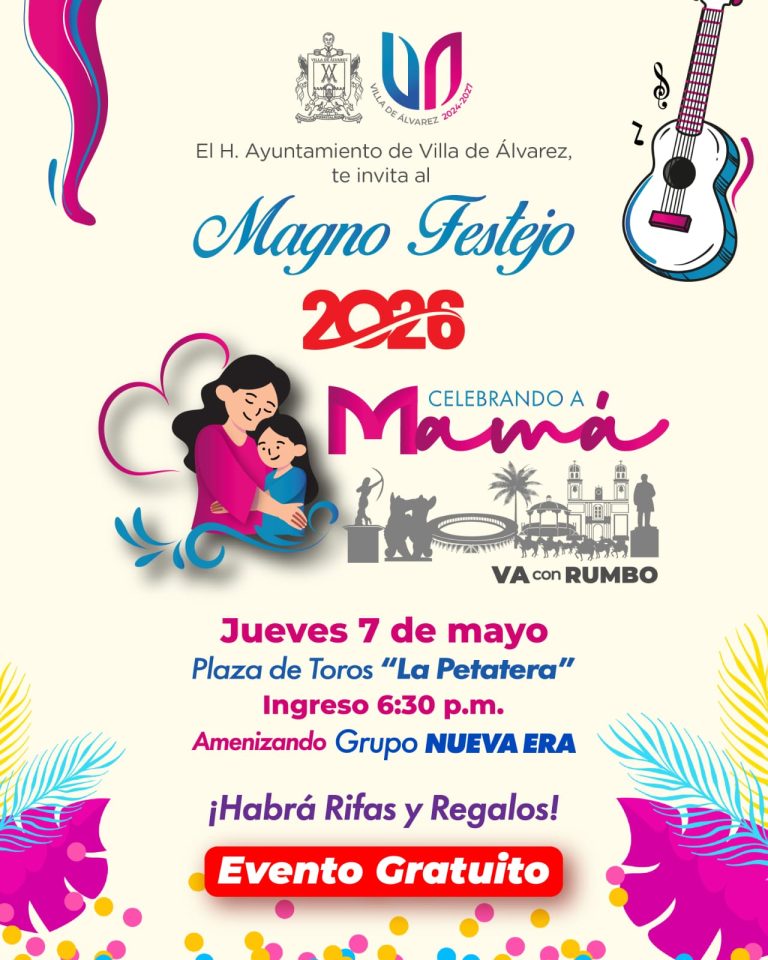 ‎Invita Tey Gutiérrez a mamás del Estado ‎de Colima a festejar el Día de las Madres