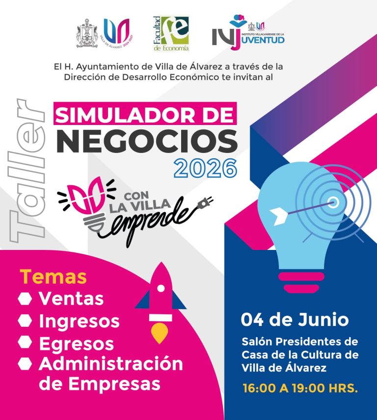 ‎Invita VdeA a emprendedores ‎al taller Simulador de Negocios