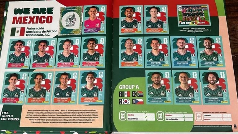 Álbum Panini deja fuera a 14 seleccionados de México e incluye a seis jugadores que no irán al Mundial