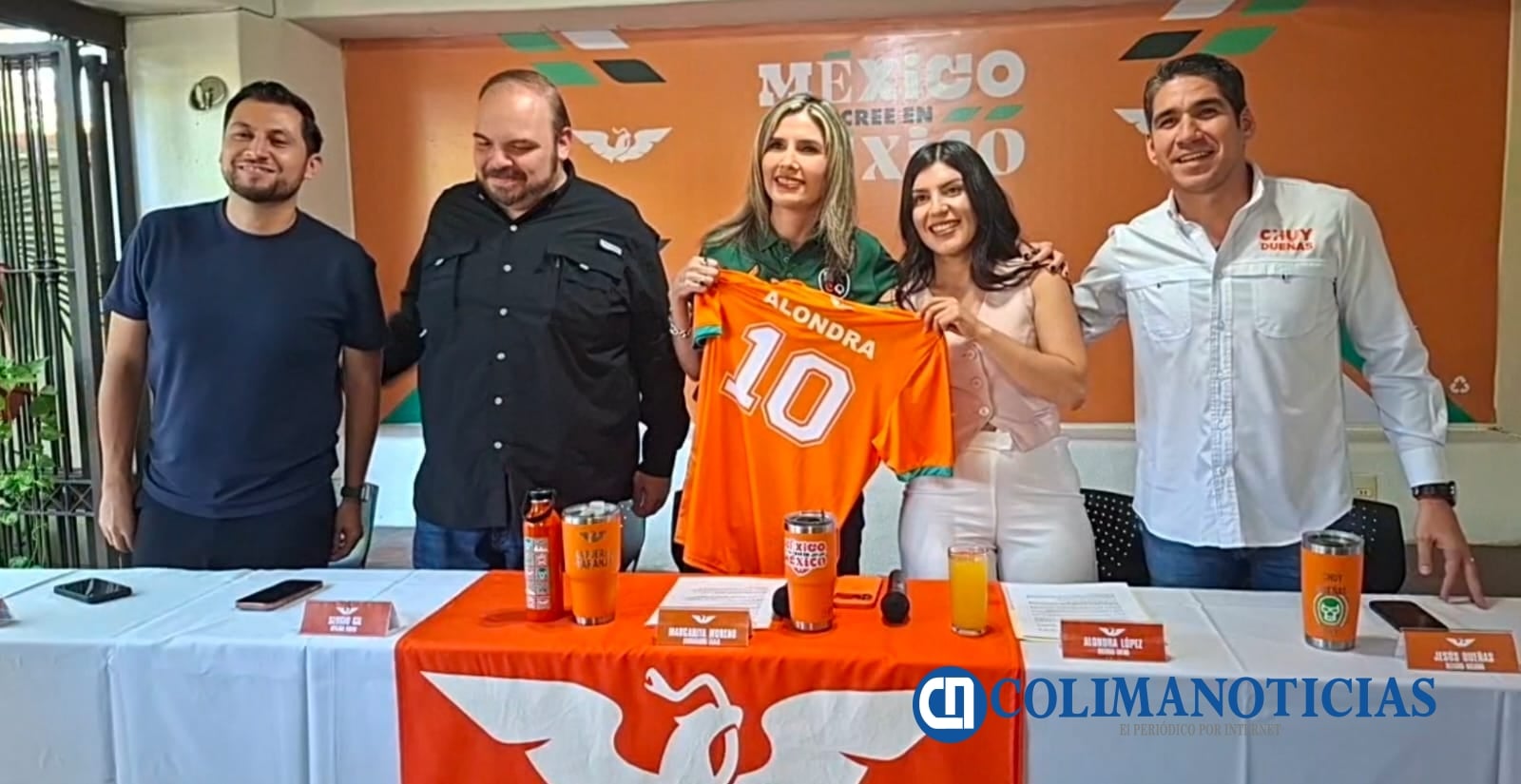 Alondra López se incorpora a MC Colima