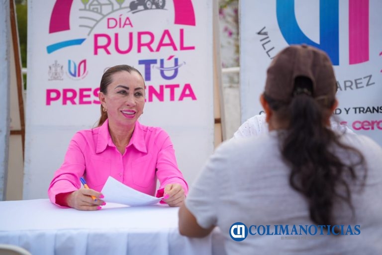 Atiende Tey a 70 personas en el Día Rural con tu Presidenta, de Pueblo Nuevo
