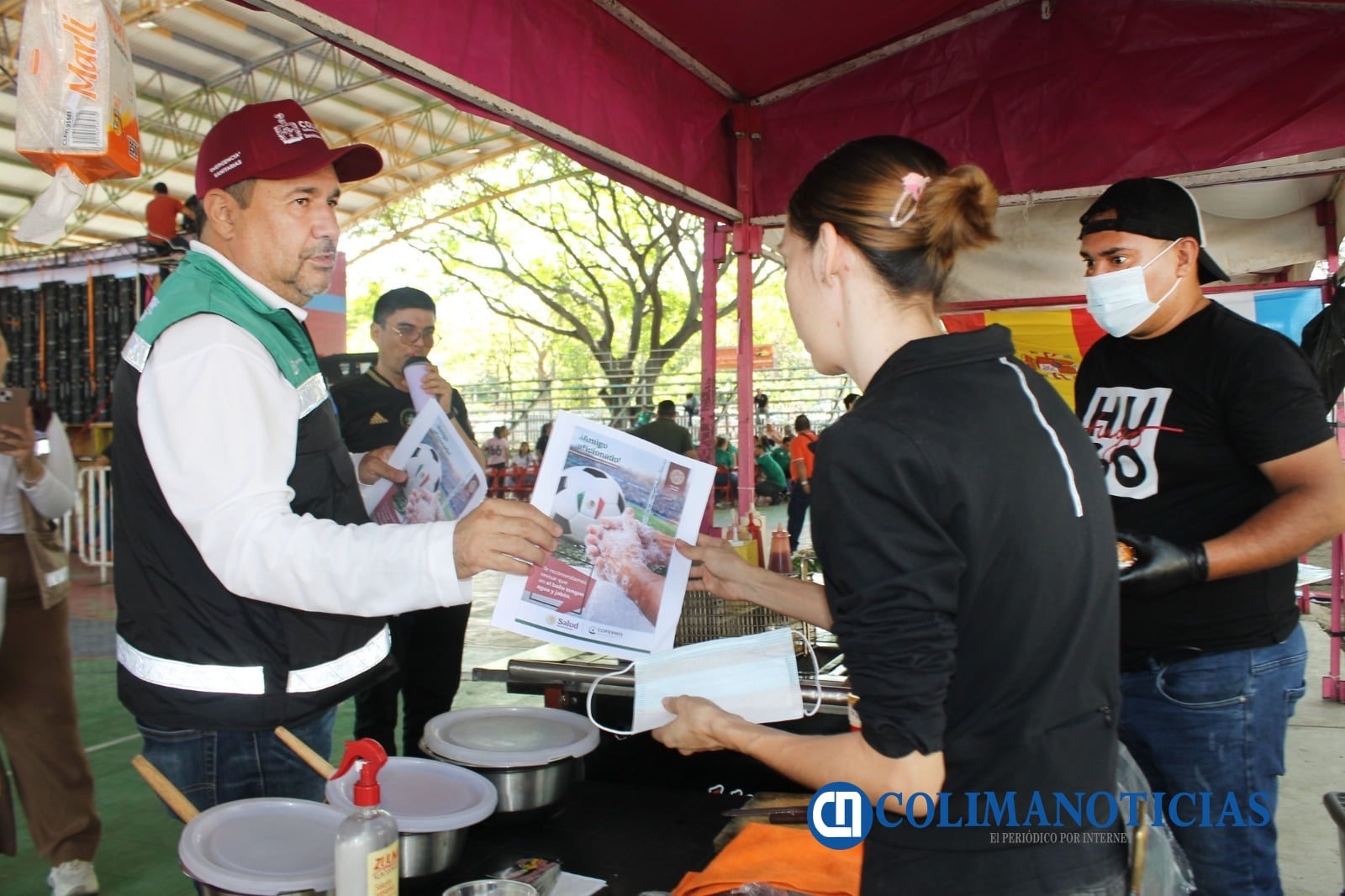 Coespris refuerza vigilancia sanitaria durante 'Fan Fest Mundialista' en Colima y Villa de Álvarez (3)