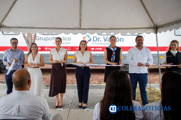 Indira Vizcaíno: Dr. Vagón acerca servicios gratuitos de especialistas médicos a miles de colimenses