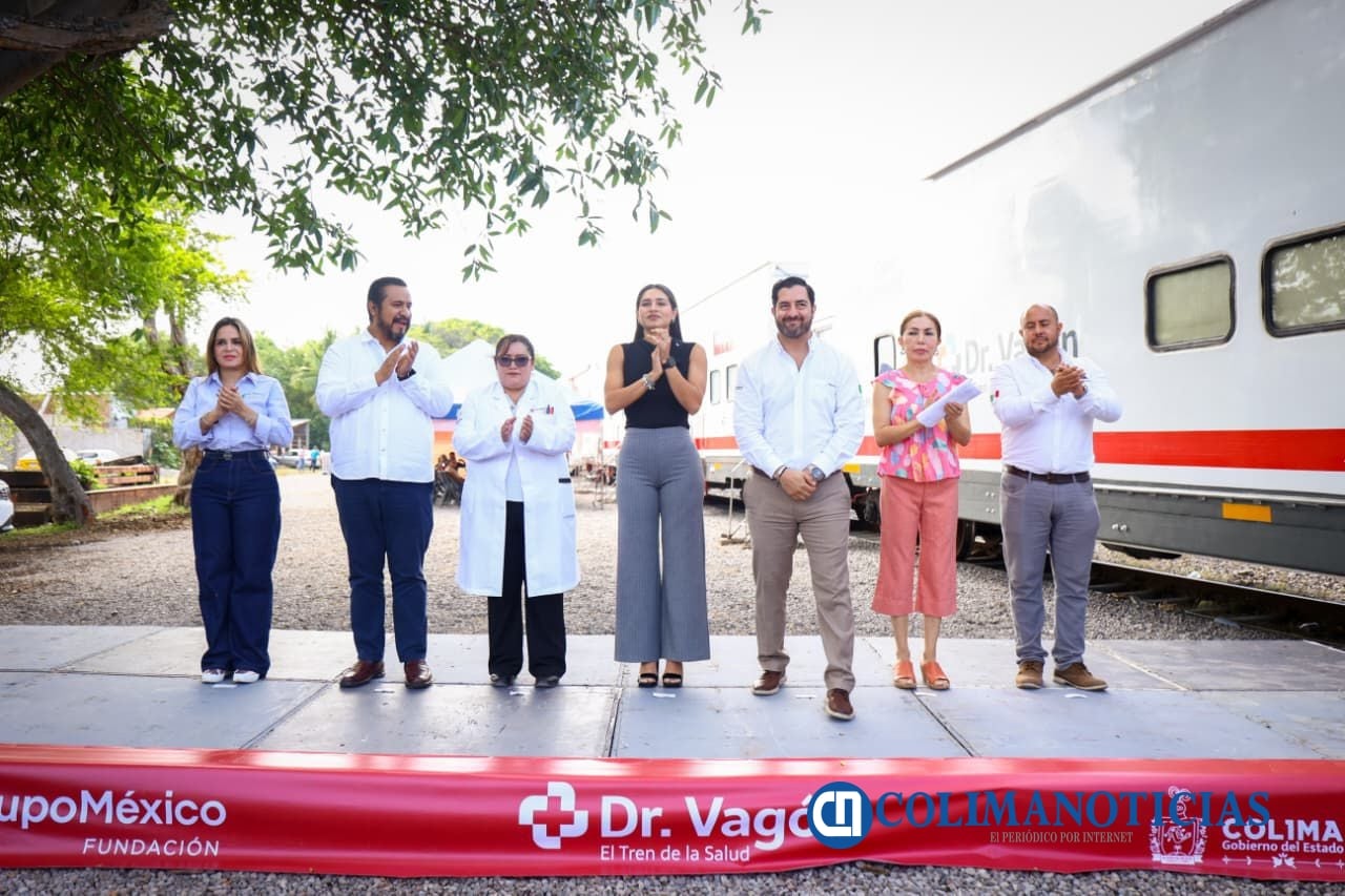 Dr. Vagón beneficia a miles de colimenses con servicios médicos gratuitos especializados