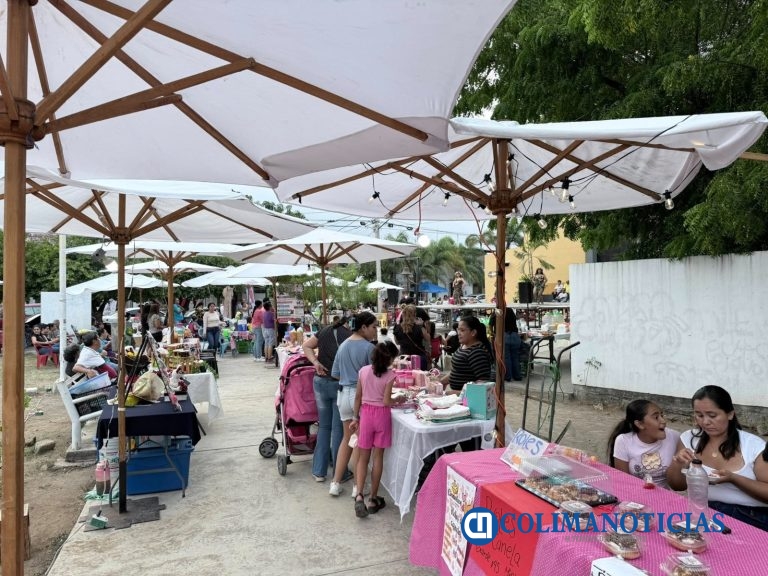 Emprendedores se beneficiaron en Mercadito de colonia Torres Quintero