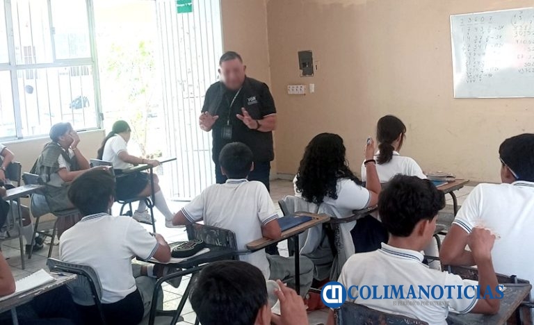 Realiza FGR en Colima jornada escolar de la campaña “No te engañes, las drogas destruyen”