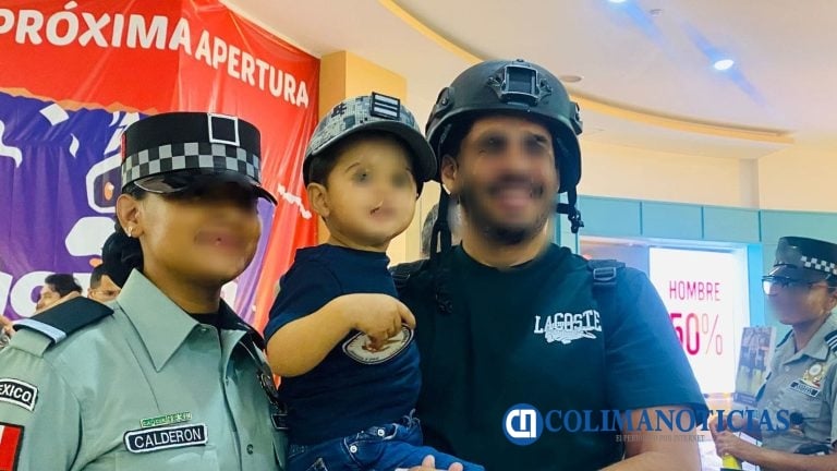 Guardia Nacional acerca sus funciones a la población colimense con exposición interactiva en Plaza Zentralia