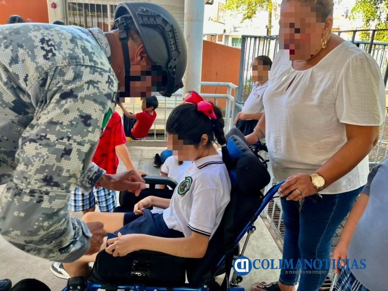Guardia Nacional realiza el “Lunes Cívico-Social” en el estado de Colima