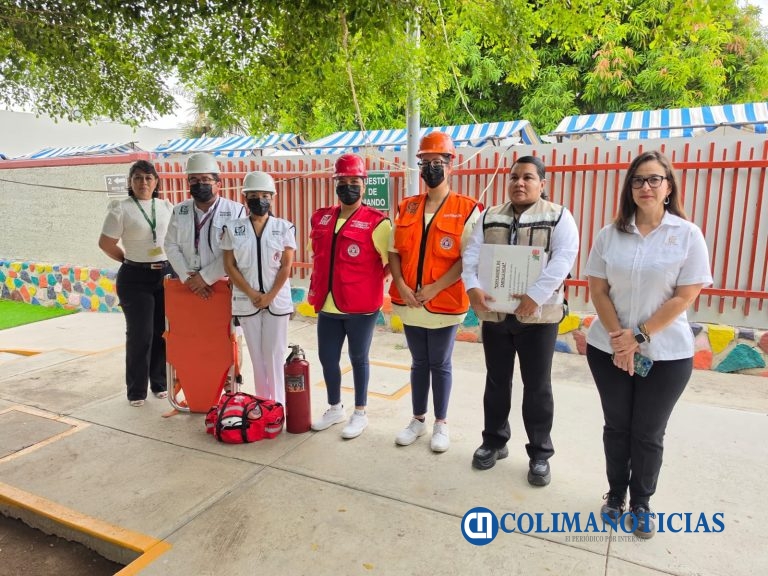 Realiza IMSS Colima simulacro en guarderías y fortalece la cultura de prevención