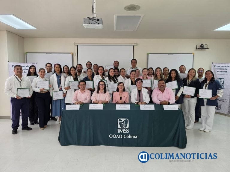 Impulsa IMSS Colima profesionalización del personal con clausura del Programa de Desarrollo Gerencial