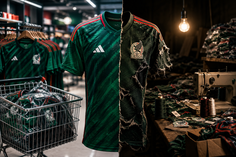  La playera de la Selección Mexicana es la más vendida, pero también la más “pirateada”; Canaintex