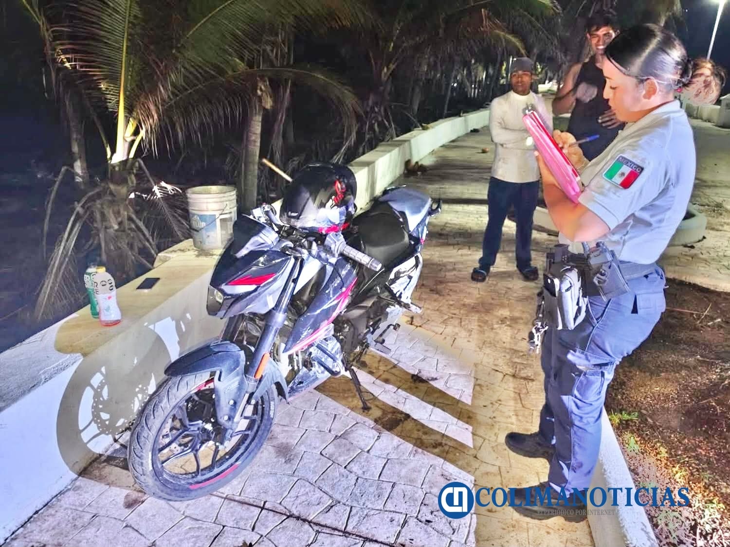 Operativo conjunto busca frenar imprudencias y reducir accidentes en Tecomán