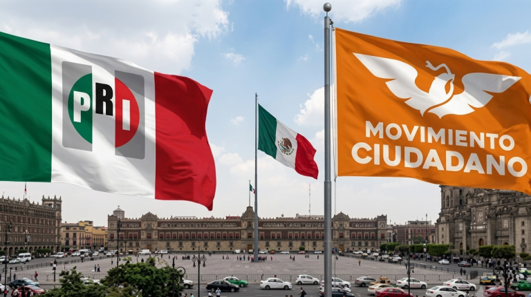 El PRI y MC presentan Juicio de Revisión Constitucional por actos anticipados de campaña de Morena y Rosa María Bayardo