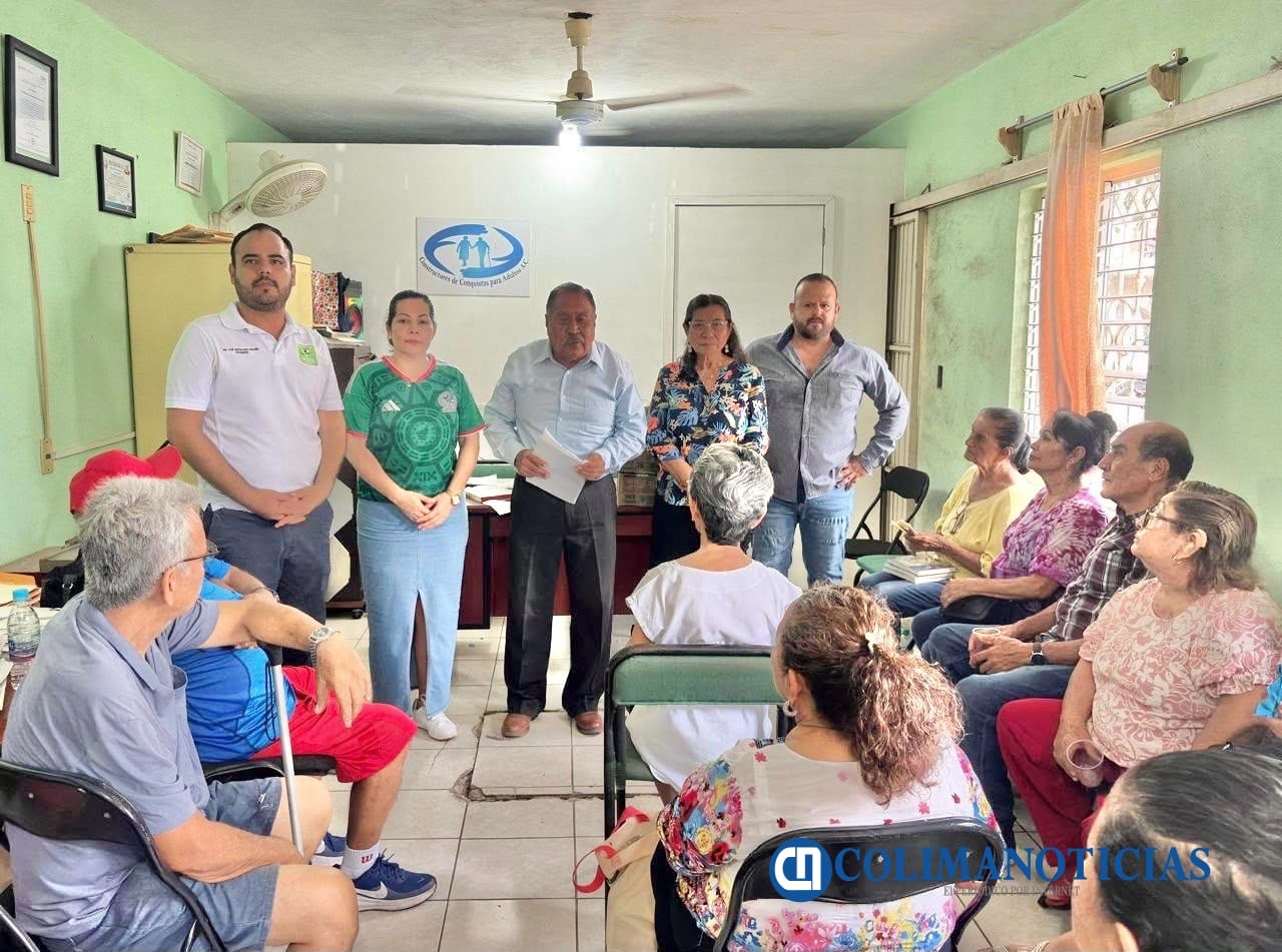 PVEM y jubilados de Tecomán
