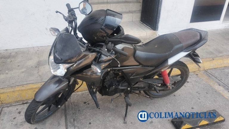 Recupera Policía de VdeA moto robada con la ayuda de cámaras de vigilancia